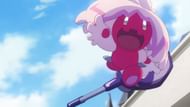 Tinkaton in the Paldean Winds anime (Image via The Pokemon Company)